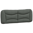 vidaXL Modren King Bed Frame in Dark Gray