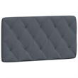 vidaXL Engineered Wood Twin XL Bed Frame in Dark Gray