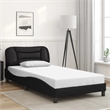 vidaXL Twin Bed Frame in Black
