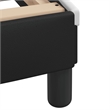 vidaXL Full Bed Frame in Black and White