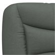 vidaXL Modern Engineered Wood Full Bed Frame in Dark Grey