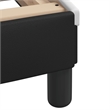 vidaXL Full Bed Frame in Black and White