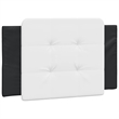 vidaXL Bed Frame in Black and White