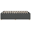 vidaXL Engineered Wood Full Bed Frame in Dark Gray