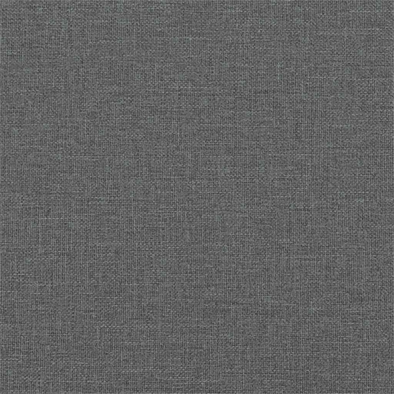 vidaXL Modern Engineered Wood Queen Bed Frame in Dark Gray