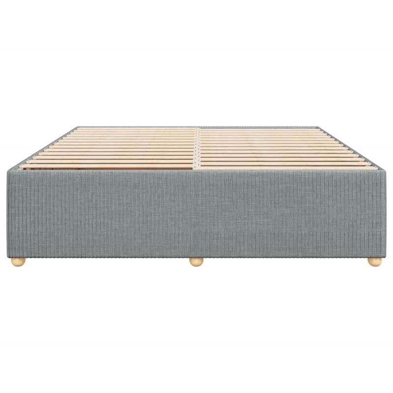 vidaXL California King Bed Frame in Light Gray