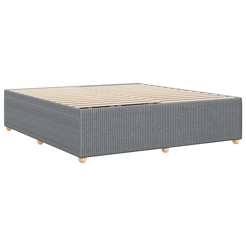 vidaXL California King Bed Frame in Light Gray
