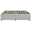 vidaXL Velvet California King Bed Frame in Light Grey