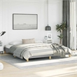 vidaXL Engineered Wood California King Bed Frame in Light Gray