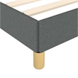 vidaXL Engineered Wood California King Bed Frame in Dark Gray