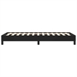 vidaXL Engineered wood Twin XL Bed Frame in Black