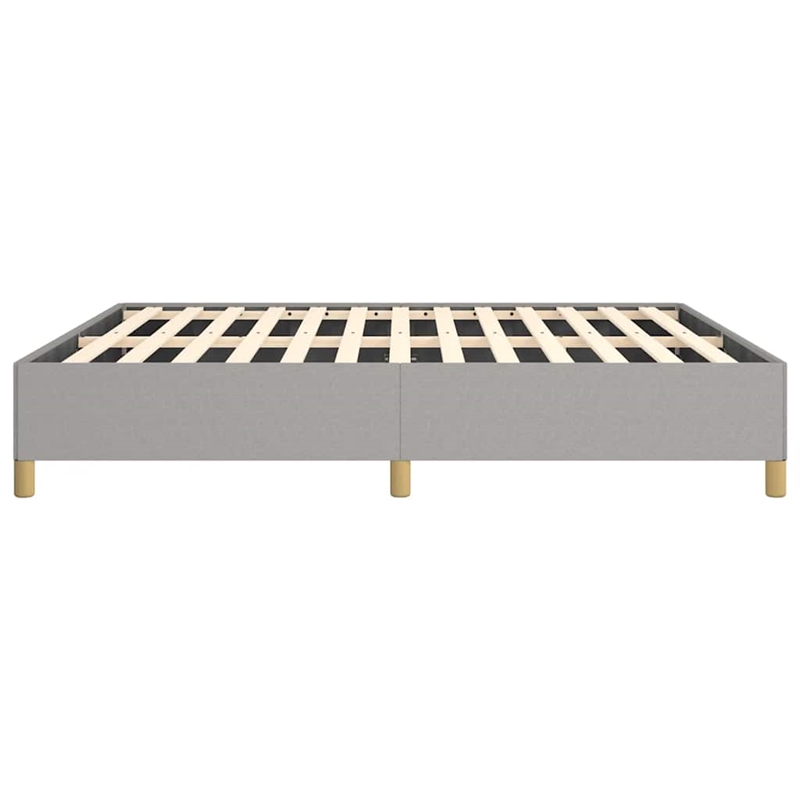 vidaXL California King Bed Frame in Light Grey