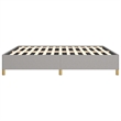 vidaXL California King Bed Frame in Light Grey