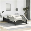 vidaXL Engineered wood Twin XL Bed Frame in Black