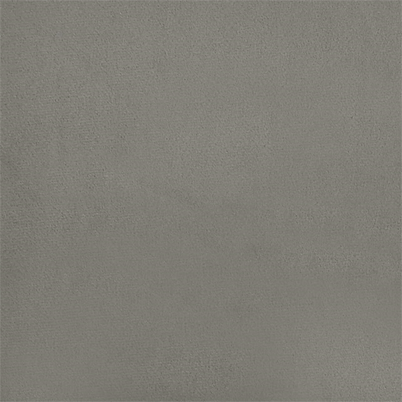 vidaXL Engineered Wood Faux Leather Full Bed Frame in Light Gray