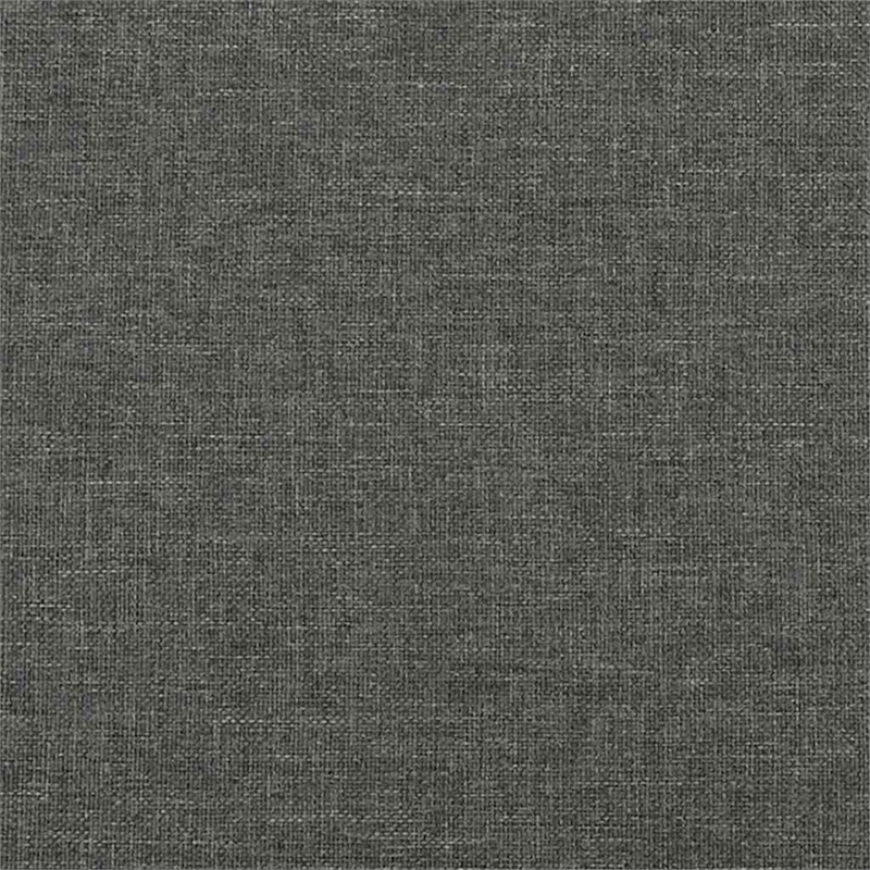 vidaXL Engineered Wood Twin Bed Frame in Dark Gray