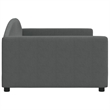 vidaXL Polyester fabric Day Bed in Dark Gray