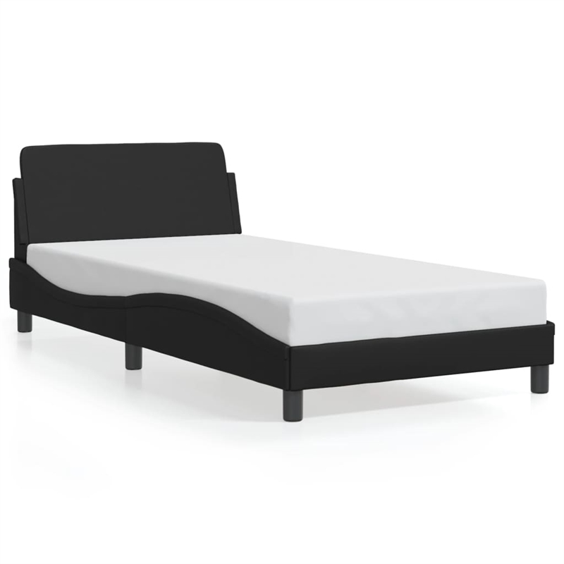 vidaXL Twin XL Bed Frame in Black