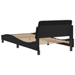vidaXL Twin XL Bed Frame in Black