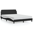 vidaXL Full Bed Frame in Black and White