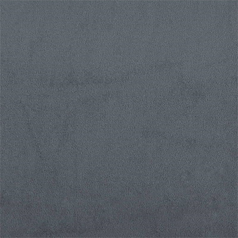vidaXL Engineered Wood Bed Queen Frame in Dark Gray