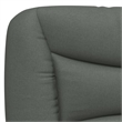 vidaXL Modren King Bed Frame in Dark Gray