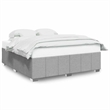 vidaXL California King Bed Frame in Light Gray