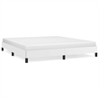 vidaXL California King Bed Frame in White