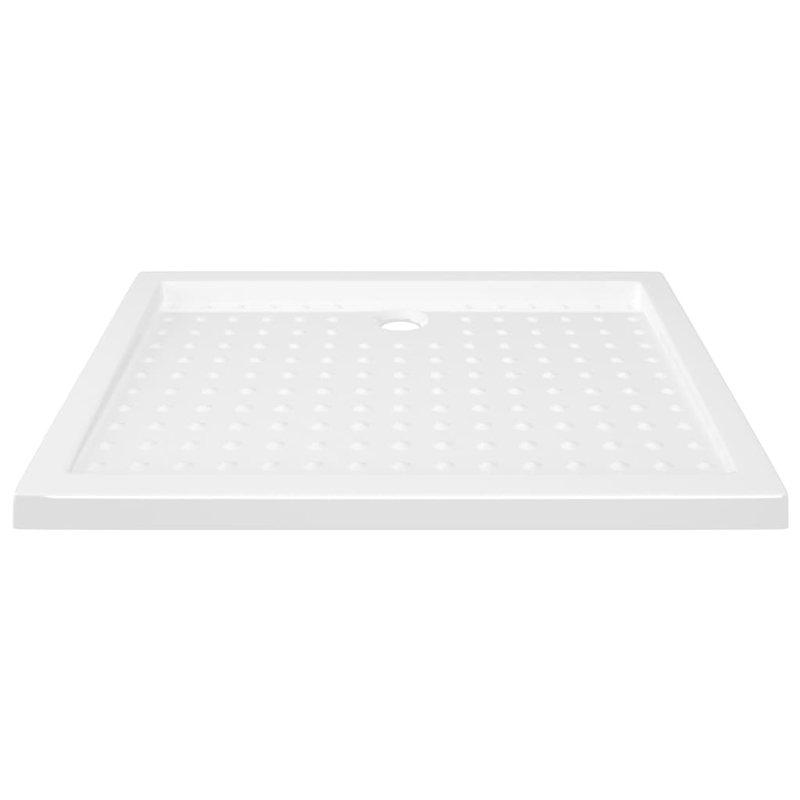vidaXL ABS Shower Base Tray with Dots in White