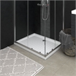 vidaXL ABS Shower Base Tray with Dots in White
