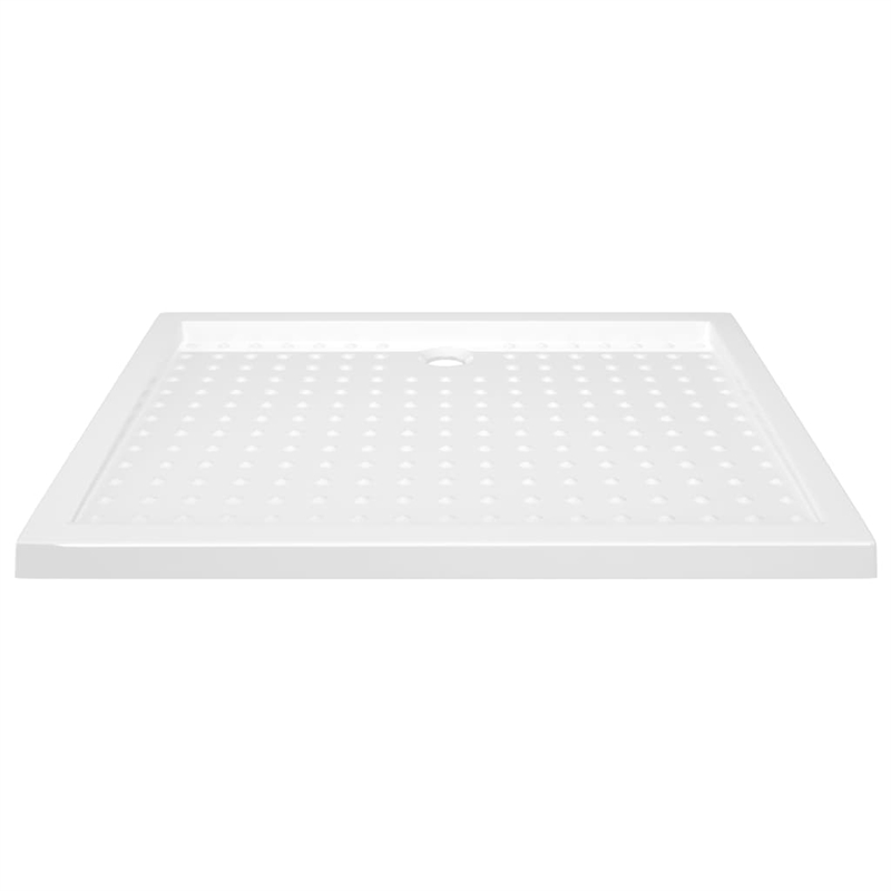 vidaXL ABS Shower Base Tray with Dots in  White  ABS