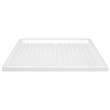 vidaXL ABS Shower Base Tray with Dots in  White  ABS