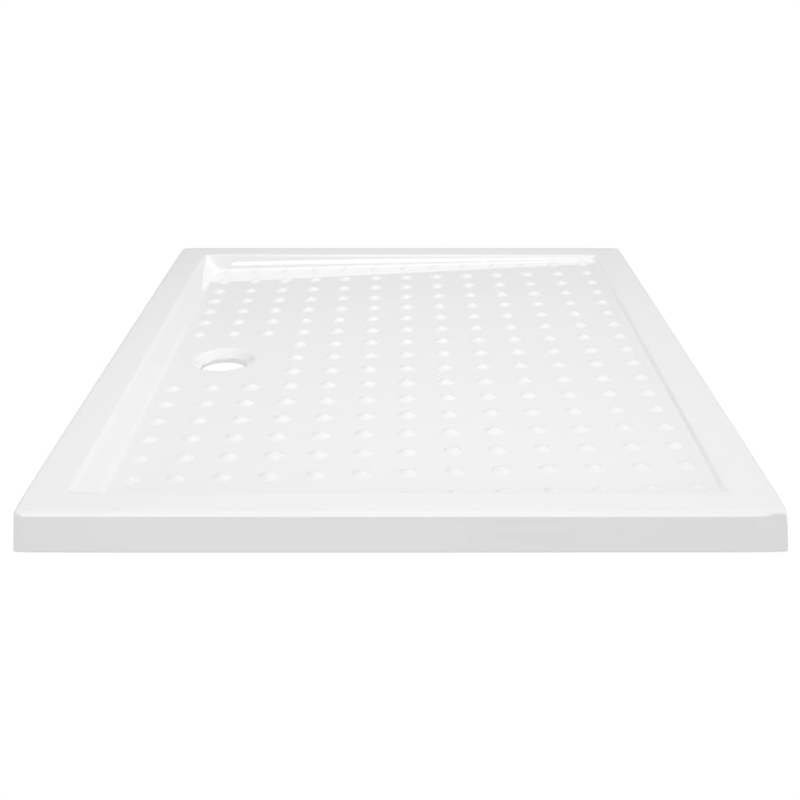 vidaXL ABS Shower Base Tray with Dots in  White  ABS