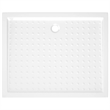 vidaXL ABS Shower Base Tray with Dots in  White  ABS