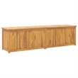 vidaXL Solid Teak Wood Garden Box in Natural
