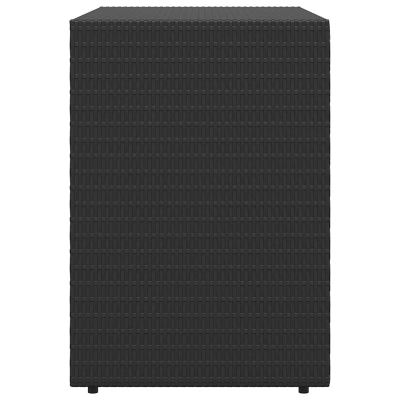 vidaXL Garden Storage Cabinet in Black