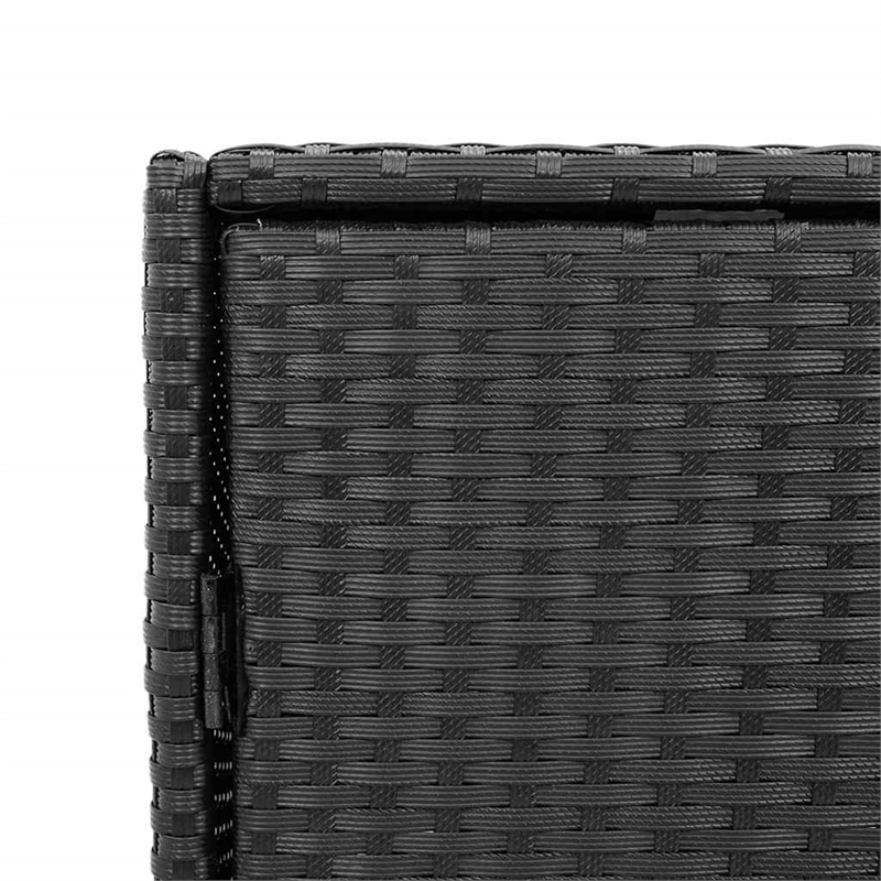 vidaXL Medium Durable Garden Storage Cabinet in Black