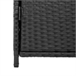 vidaXL Medium Durable Garden Storage Cabinet in Black