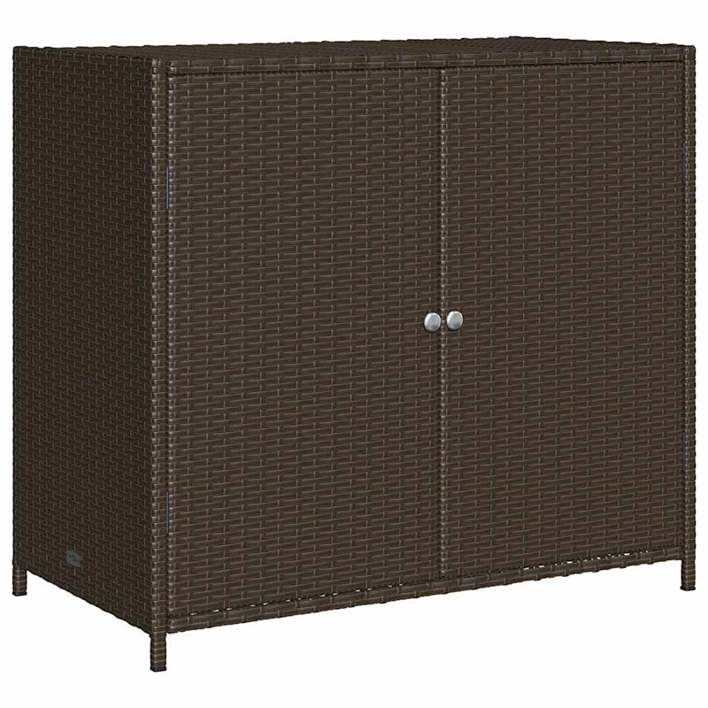 vidaXL Garden Storage Cabinet in Brown