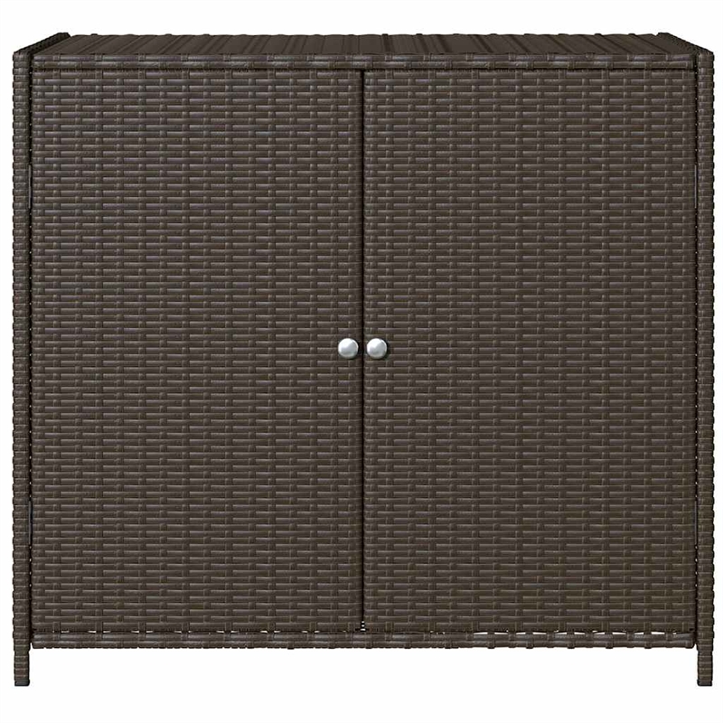 vidaXL Garden Storage Cabinet in Brown
