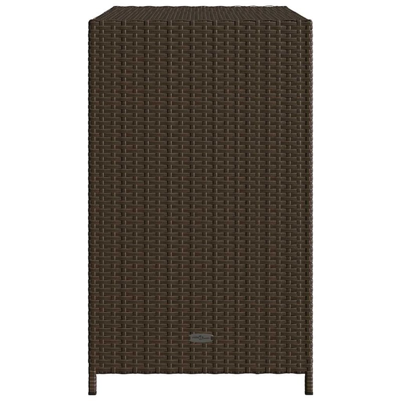 vidaXL Garden Storage Cabinet in Brown