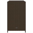 vidaXL Garden Storage Cabinet in Brown