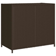 vidaXL Garden Storage Cabinet in Brown