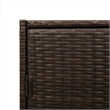 vidaXL Garden Storage Cabinet in Brown