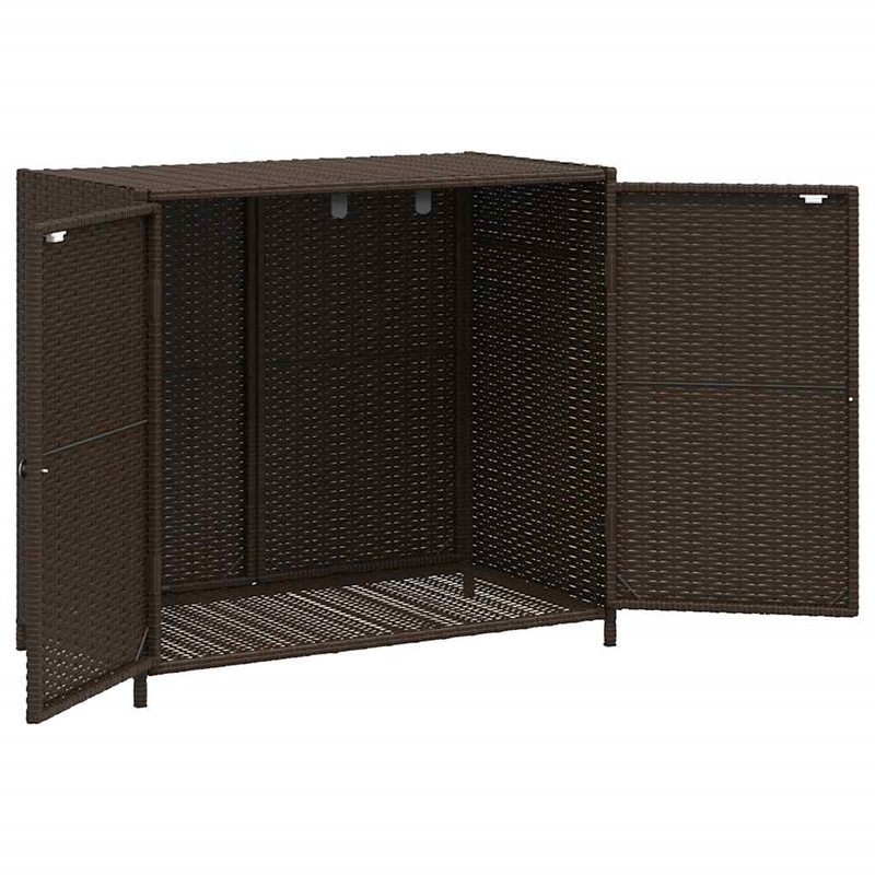 vidaXL Garden Storage Cabinet in Brown