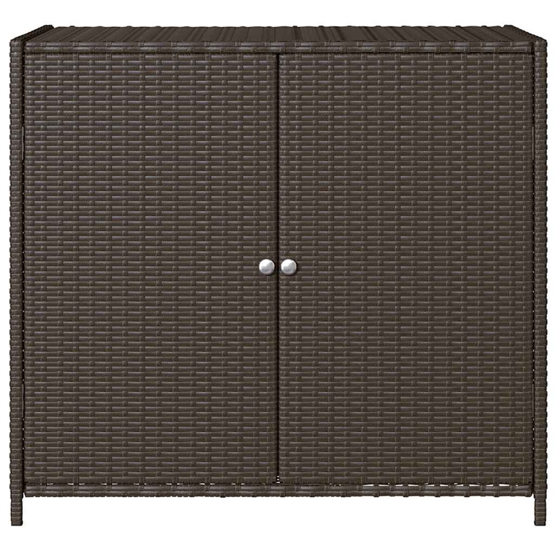 vidaXL Garden Storage Cabinet in Brown
