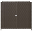 vidaXL Garden Storage Cabinet in Brown