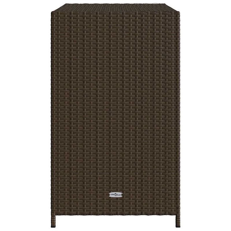 vidaXL Garden Storage Cabinet in Brown