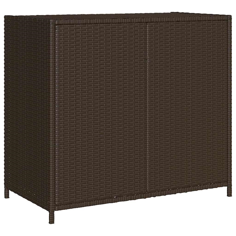 vidaXL Garden Storage Cabinet in Brown