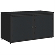 vidaXL Garden Storage Cabinet in Black